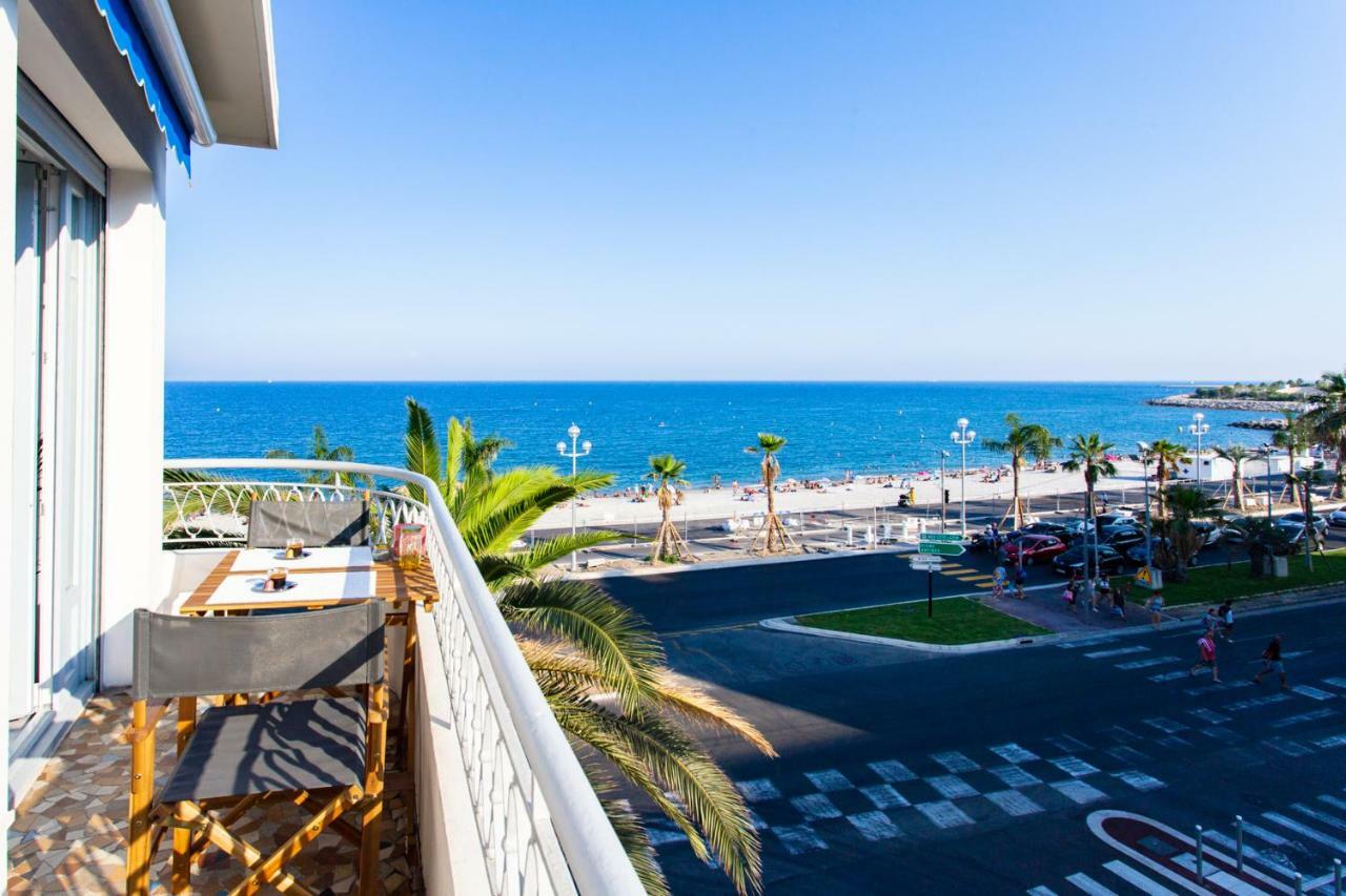 #23 Henry IV Vue Panoramique Mer Ac & Bright Nice Bagian luar foto